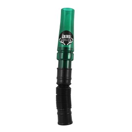 The Grind Bully Grunt Deer Call, Tunable Whitetail Buck Grunt Call with Adjustable 'O' Ring and Directional Sound Tube, Green/Black