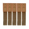 Auroshikha Natural Sandalwood - Incense Sticks (5 Pack, Total 50