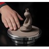 LamChyar Pottery Wheel for Adults, 7.87''/4.72'' Double-Sided Mini Pottery Wheel,