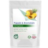 Papain and Bromelain (Vegan) Protein Digesting Proteolytic Enzymes Complex (Pack