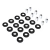 Shock-Absorbing Bushing Bearing Sleeve kit(16x Shock Bushing & 8X Bearing