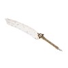 Feather Pen Set with 10 Interchangeable Nib Fire Lacquer Wax