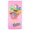 Shopkins Beach Shopping Cart Towel