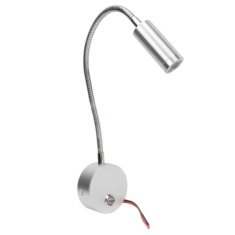 LED Reading Light DC12 to 24V Touch Adjustment USB Charging