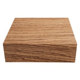 Barrington Hardwoods Zebrawood Lumber Bowl Blank - (2" x 8" x 8")
