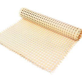 LANZLC Viennese Wicker, Rattan Webbing, 35 x 300 cm, Mould-Proof, PE Honeycomb Wicker Chair Braid, Waterproof Handmade Rattan Crafts, Furniture Decoration for Furniture, Chairs, Cabinets