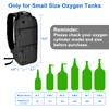 iGuerburn Portable Oxygen Tank Backpack for Small Size M2, A/M4,