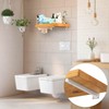 White Shelf Brackets 12 Inch, Heavy Duty Wall Mounted Metal