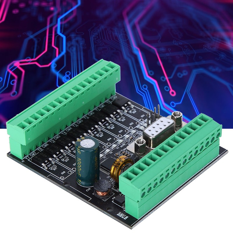 PLC Industrial Control Board FX1N/2N‑6MR/T/10/14/20MR/T WS2N‑20MT‑232‑S(C)