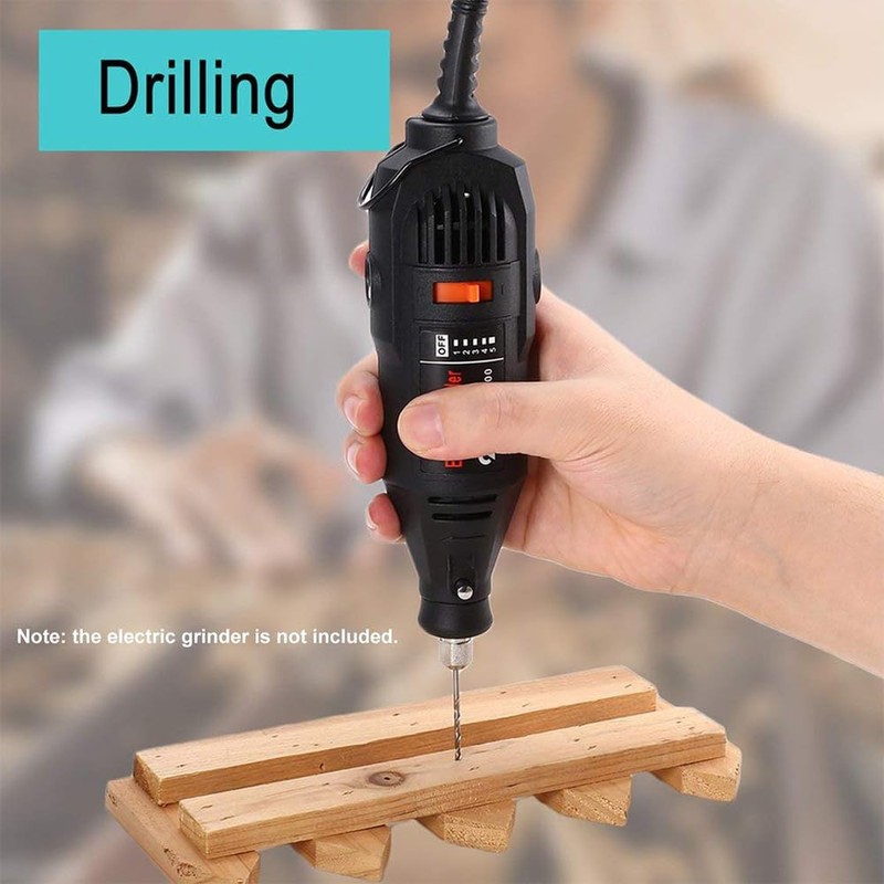 136 Pcs Rotary Accessories Kit, Rotary Electric Grinder Tool Accessories,