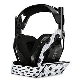 MightySkins Carbon Fiber Skin Compatible with Astro A50 Wireless Headphones + Base Station (Gen 4) - Hockey | Protective, Durable Textured Carbon Fiber Finish | Easy to Apply | Made in The USA