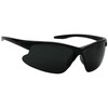 ShadyVEU Slim Wrap Around Sports Frame Mens Black Frame Sunglasses