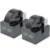 MEETOOT 2pcs QP-02-4.7 PTC Refrigerator Start Relay 2 Pin Coolers