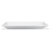Q Squared Diamond White BPA-Free Melamine Large Rectangle Platter, 17-1/4