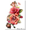 EROSPA® Temporary Tattoo Sheet – Stickers Flowers Motif – Roses