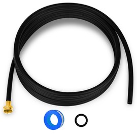 18FFDHMH01 Dehumidifier Drain Hose 3/4 Inch FHT Connection,30 Foot，Brass Interface to Prevent Water Leakage，Perfectly Compatible with Most Brands of Dehumidifiers.