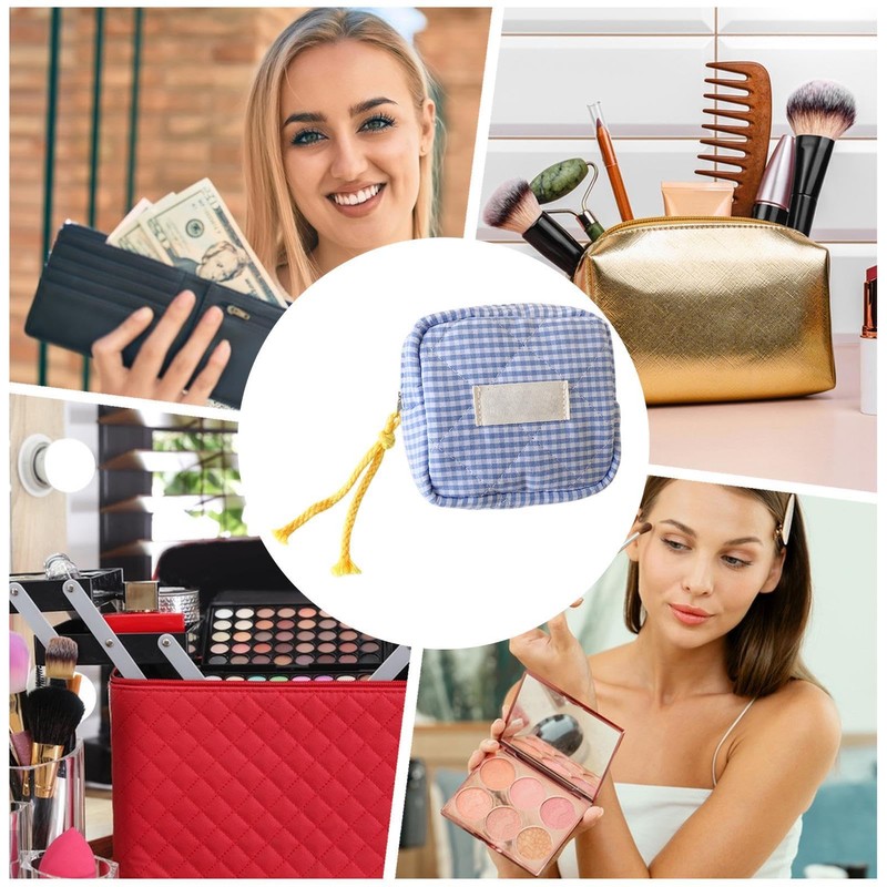 Small Makeup Bag | Small Makeup Zipper Bags,Portable Cosmetic Bags