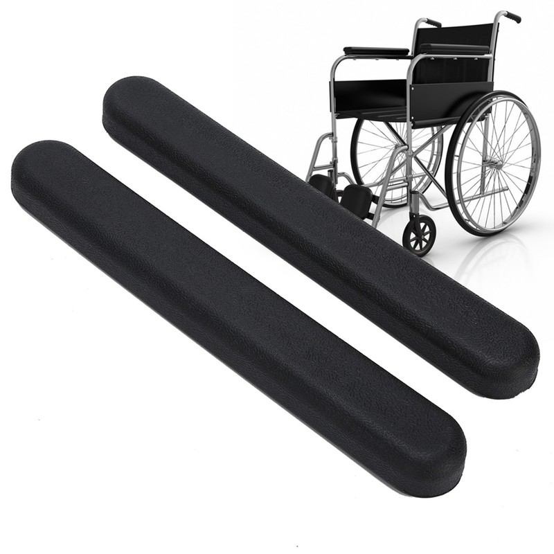 Wheelchair Pad Armrest Universal Arm Pads Replacement Accessory with Screw