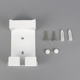 Perforated Holder Curling Iron Holder Stand White / 타공거치대 고데기 홀더 거치대 화이트