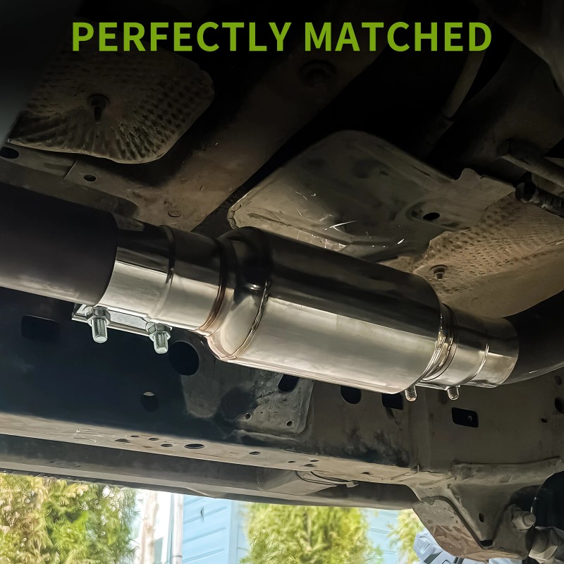 Dreamizer 3" ID/OD 16" Exhaust Resonator Muffler Silencer For Jeep