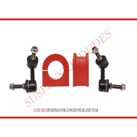 Suspension Dudes 4PC Front Sway Bar Links Bushings Trailblazer Envoy Bravada K6665 K6666 K80773