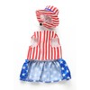4th of July Dog Dress, Uncle Sam Costume for Pets,