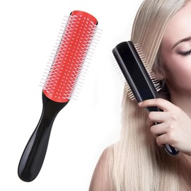 MUNZE Hair Brush Without Pulling Comb Hair Brush D3 Brush for Tangle Curls Teezer Curl Comb Men's Curly Hair Product Nylon Detangling