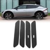 Car Exterior Side Door Handle Cover Trim Sticker Carbon Fiber