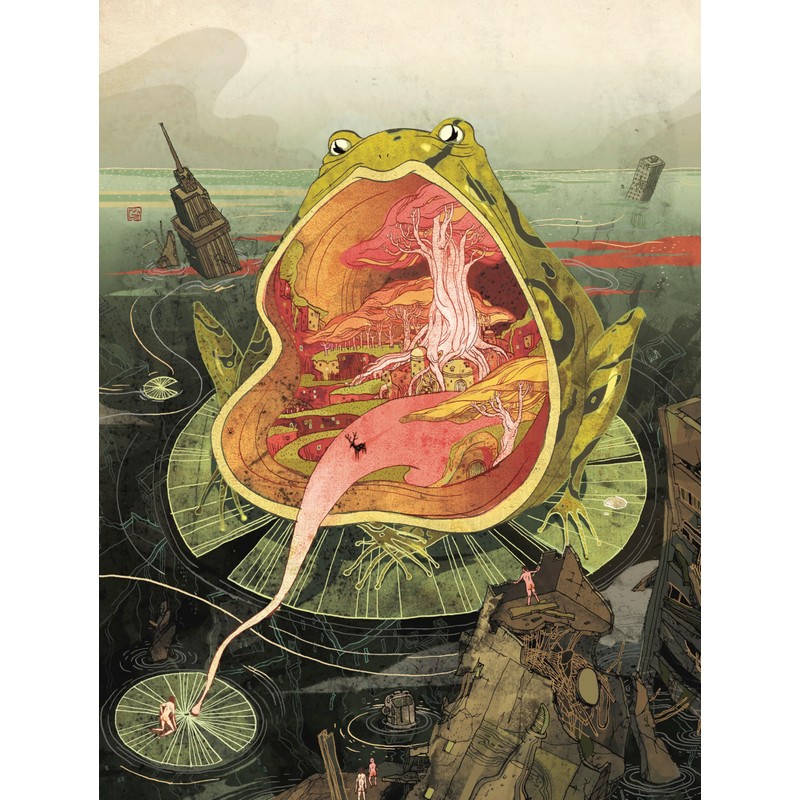 New York Puzzle Company - Victo Ngai Utopia - 500