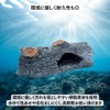 Charmoon Aquarium Aquarium Object Driftwood Log Realistic Hideaway Shelter Ornament