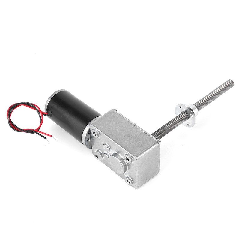 Worm Gear Motor M8 Thread Double Ball Bearing Reduction MotorReduction