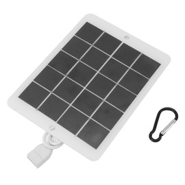 3W 5V Mini Solar Panel Charger High Performance Polycrystalline Portable Outdoor Solar Charging Plate for Cycling Hiking Camping