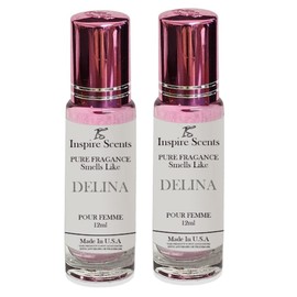 E de B Smell Like Delina Pour Femme Roll On Oil 12ml (Pack of 2)