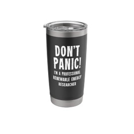 Renewable Energy Researcher Stainless Steel Insulated Tumbler