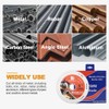 Diamond Metal Cutting Disc 125 mm Vacuum Brazed Cutting Disc