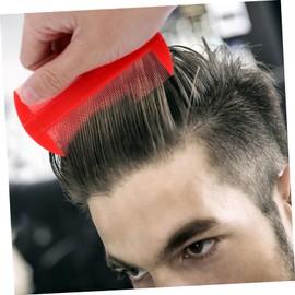 FOMIYES 12pcs Double Sided Fine-toothed Combs for Detection Static Plastic Design for Removing Nits and Dandruff Random Colors