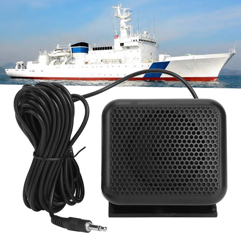 External Speaker, CB Radio Rectangular Mini NSP-100 Radio for Car