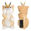 Solar Cat Yard Decor Decorative Light Cat Garden Sculpture Exquisite