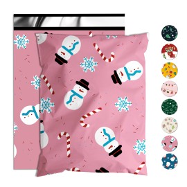 2-Day Shipping 5-Day Delivery 10x13 Inch Light Pink Christmas Poly Mailers 100 Pcs 2.5mil Thick Waterproof Holiday Shipping BagColor: Chocolate, Size: 10x13 lnch 500pcs