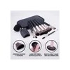 Set De Brochas De Maquillaje De 13 Piezas Con Esponja
