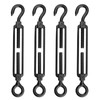 Antrader M6 Hook and Eye Turnbuckle,4Pcs M6 Stainless Steel 304