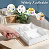 Bandage Organizer with Lid, First Aid Bandage and Tapes Storage