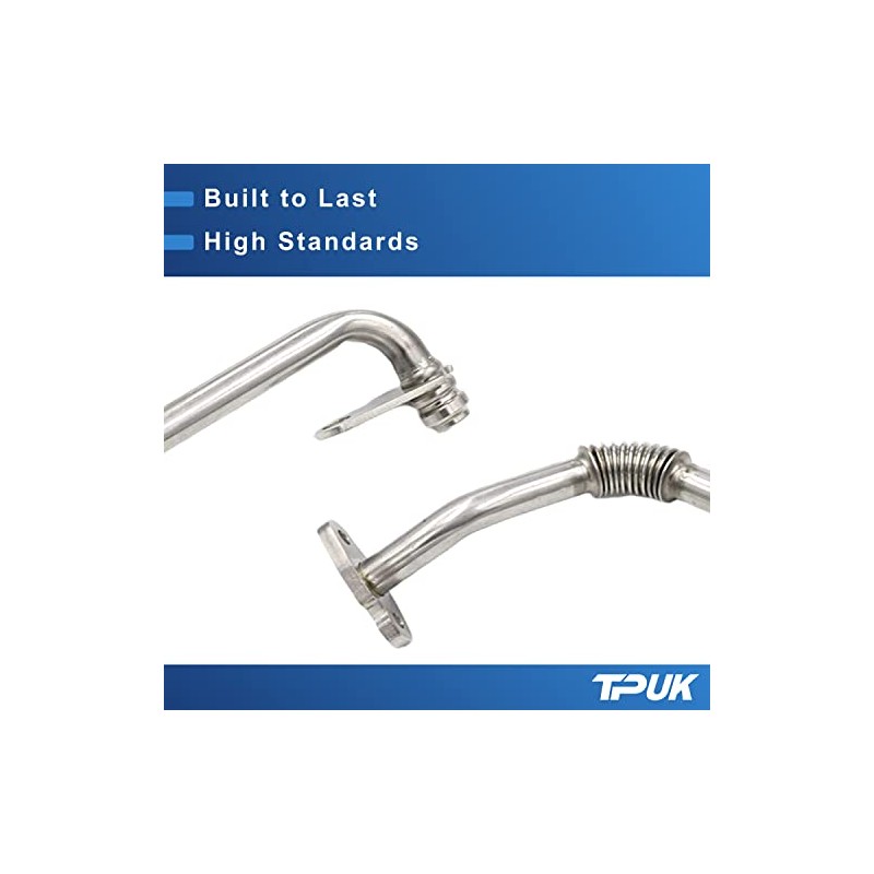 Tpuk Turbocharger Oil Return Pipe For Transit Mk8 2.2 Rwd