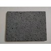 Kamelar.Lava Volcanic stone cooking tiles, flat surface without grooves, 6"