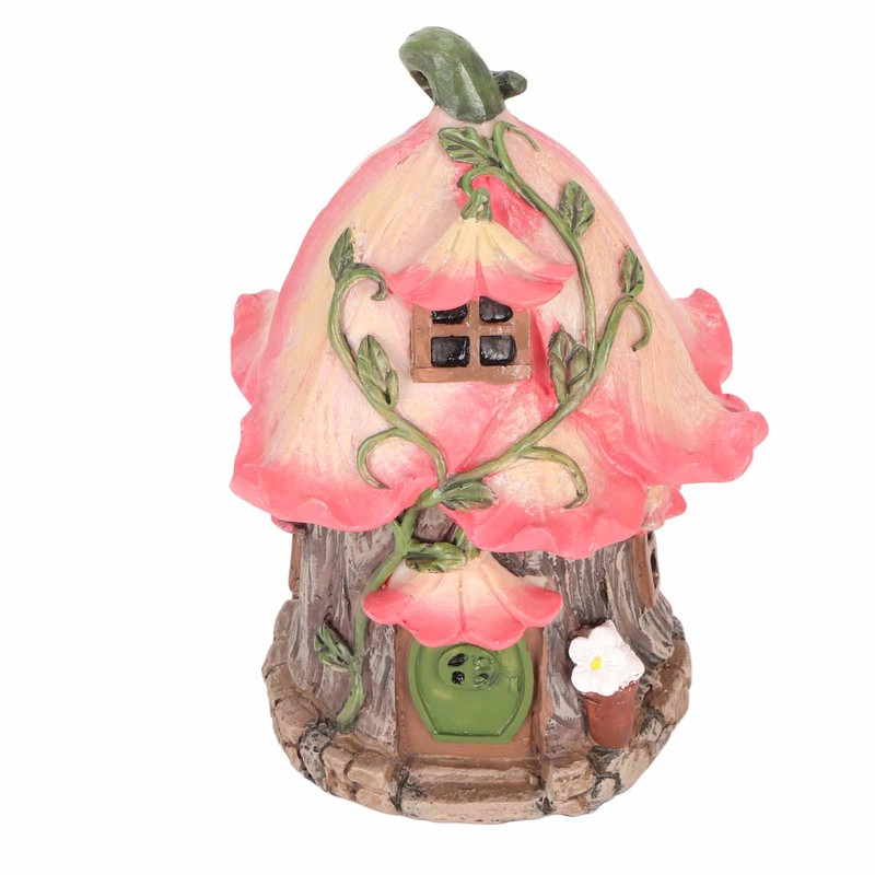 Gnome Fairy House Resin Dustproof Waterproof Garden Gnomes House Figurine