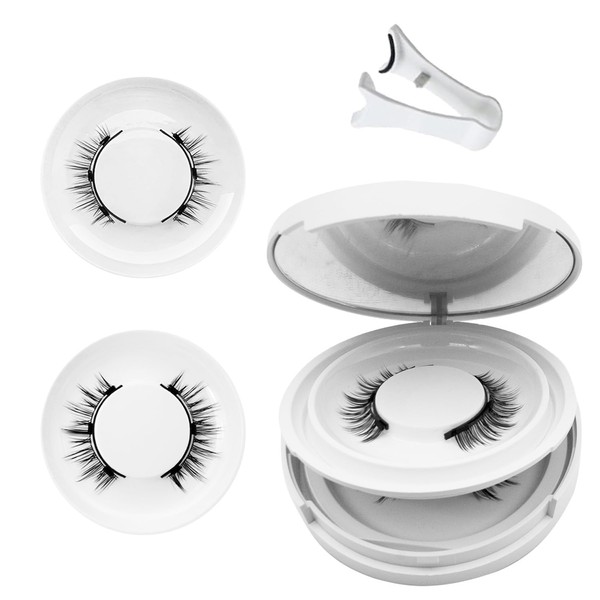 Meylora Magnetic Lashes,Meylora Magnetic Eyelashes with Applicator Reusable Eyelashes Magnet