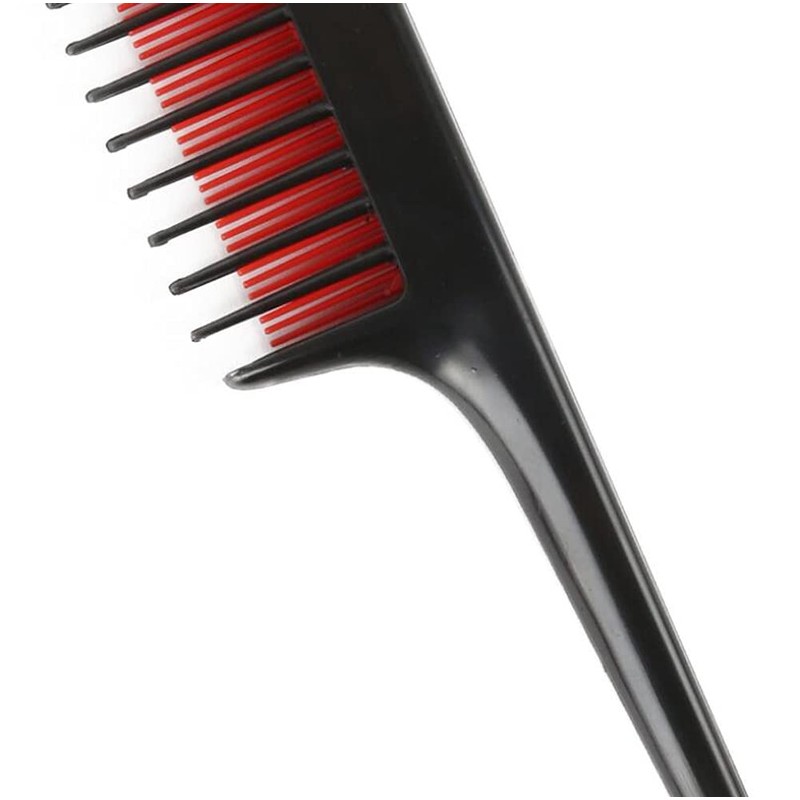 3PCS Triple Teasing Comb Tool Structure Tease Layers Rat Tail