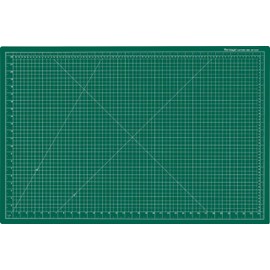 Dahle Vantage 10473 Premium Self-Healing Cutting Mat, 24"x36", 1/2" Grid, 5 Layers for Max Healing, Perfect for Crafts & Sewing, Green