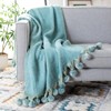 Safavieh Home Collection Shae Aqua 50 x 70-inch Pom Pom