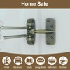 U 10309 Swing Bar Lock for Hinged Swing-in Doors,Door Guard